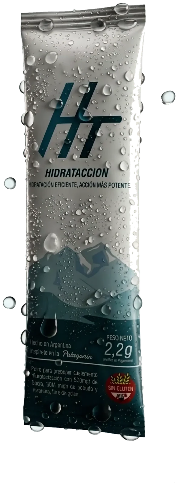 El sobre de Hidratacción de 2,2 g